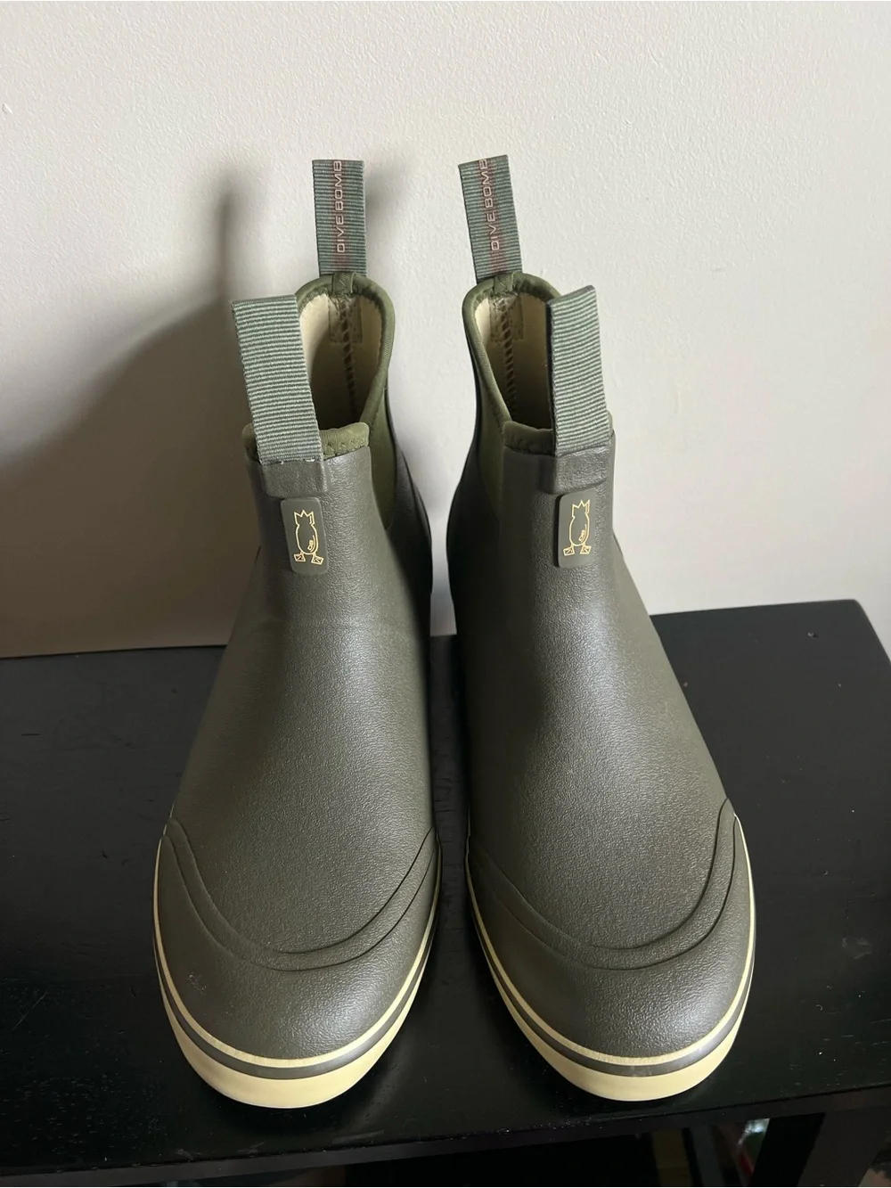 Dive Bomb Industries Men’s Trudge Boots Size 9 Covert Green Waterproof Neoprene